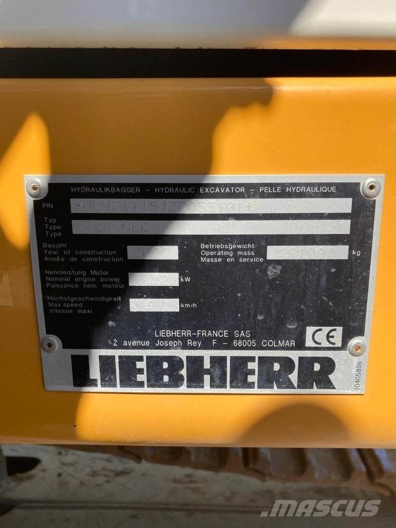 Liebherr R926 Εκσκαφείς με ερπύστριες