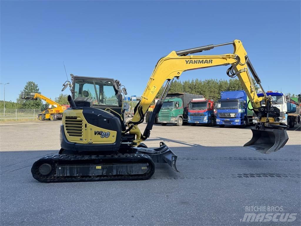 Yanmar Vio 80-1A Μίνι εκσκαφείς 7t - 12t
