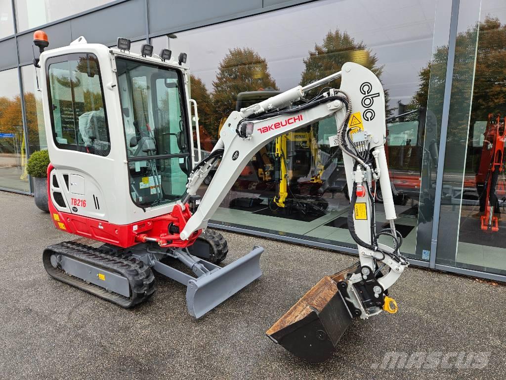 Takeuchi TB 216 Εκσκαφάκι (διαβολάκι) < 7t