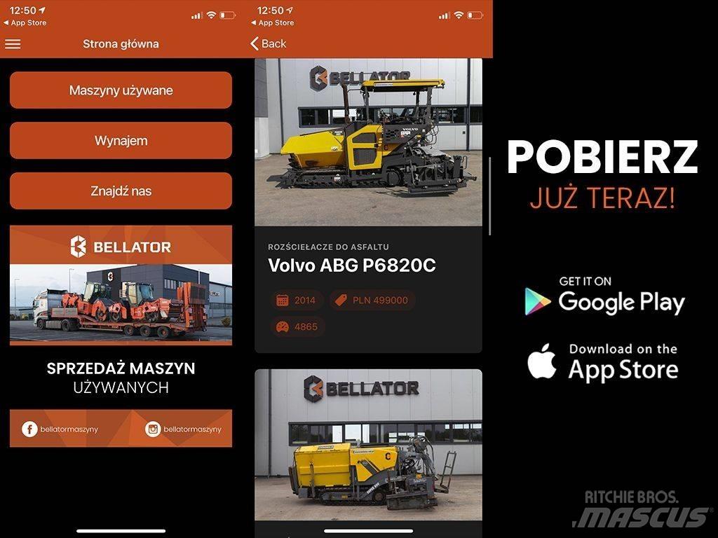 Vögele Super 800 Επίστρωση ασφάλτου