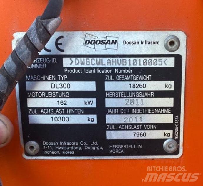 Doosan DL 300 Φορτωτές με λάστιχα (Τροχοφόροι)