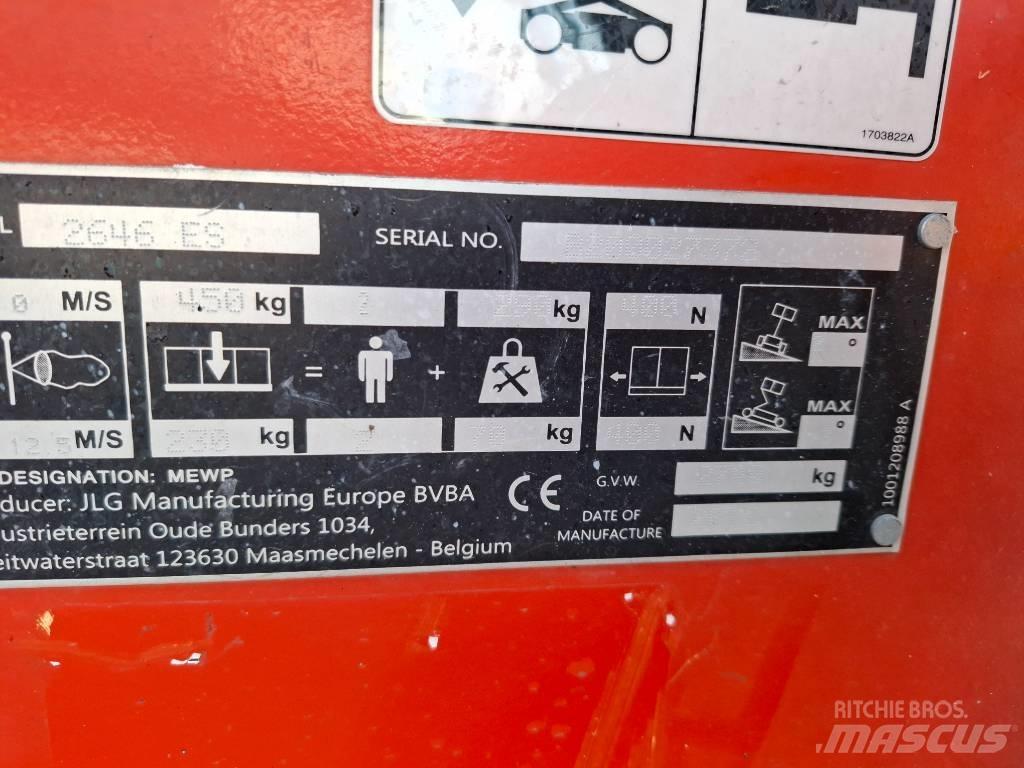 JLG 2646 ES Ανυψωτήρες ψαλιδωτής άρθρωσης