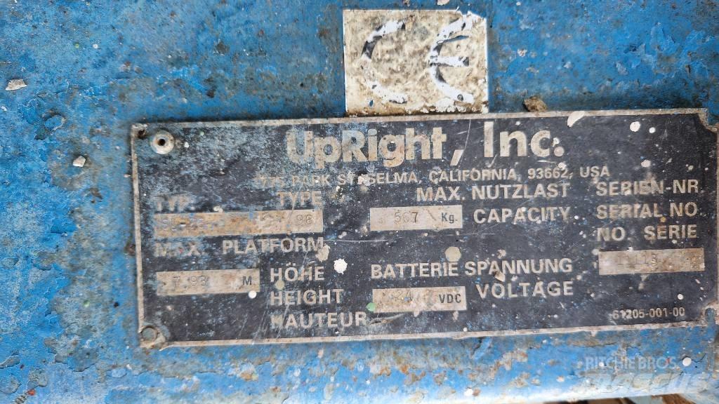 UpRight SL26SL Ανυψωτήρες ψαλιδωτής άρθρωσης