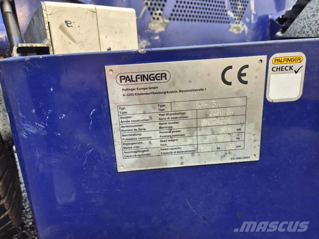 Palfinger BM 154 Περονοφόρα ανυψωτικά αναρτημένα σε φορτηγά