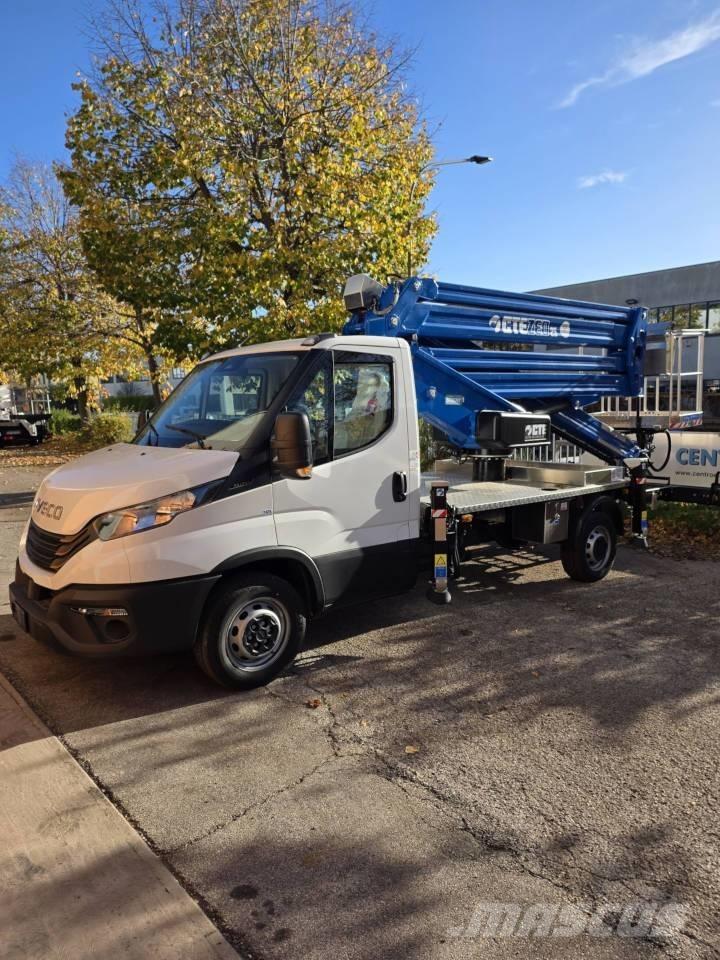 CTE ZED 25 Εναέριες πλατφόρμες τοποθετημένες σε φορτηγό