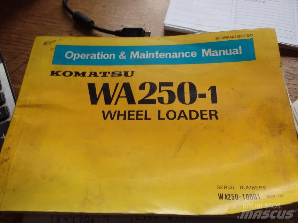 Komatsu WA 250-1 Φορτωτές με λάστιχα (Τροχοφόροι)
