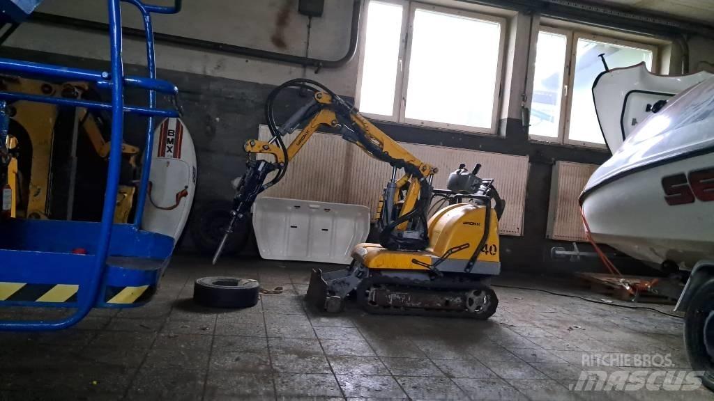 Brokk 40 Εκσκαφάκι (διαβολάκι) < 7t