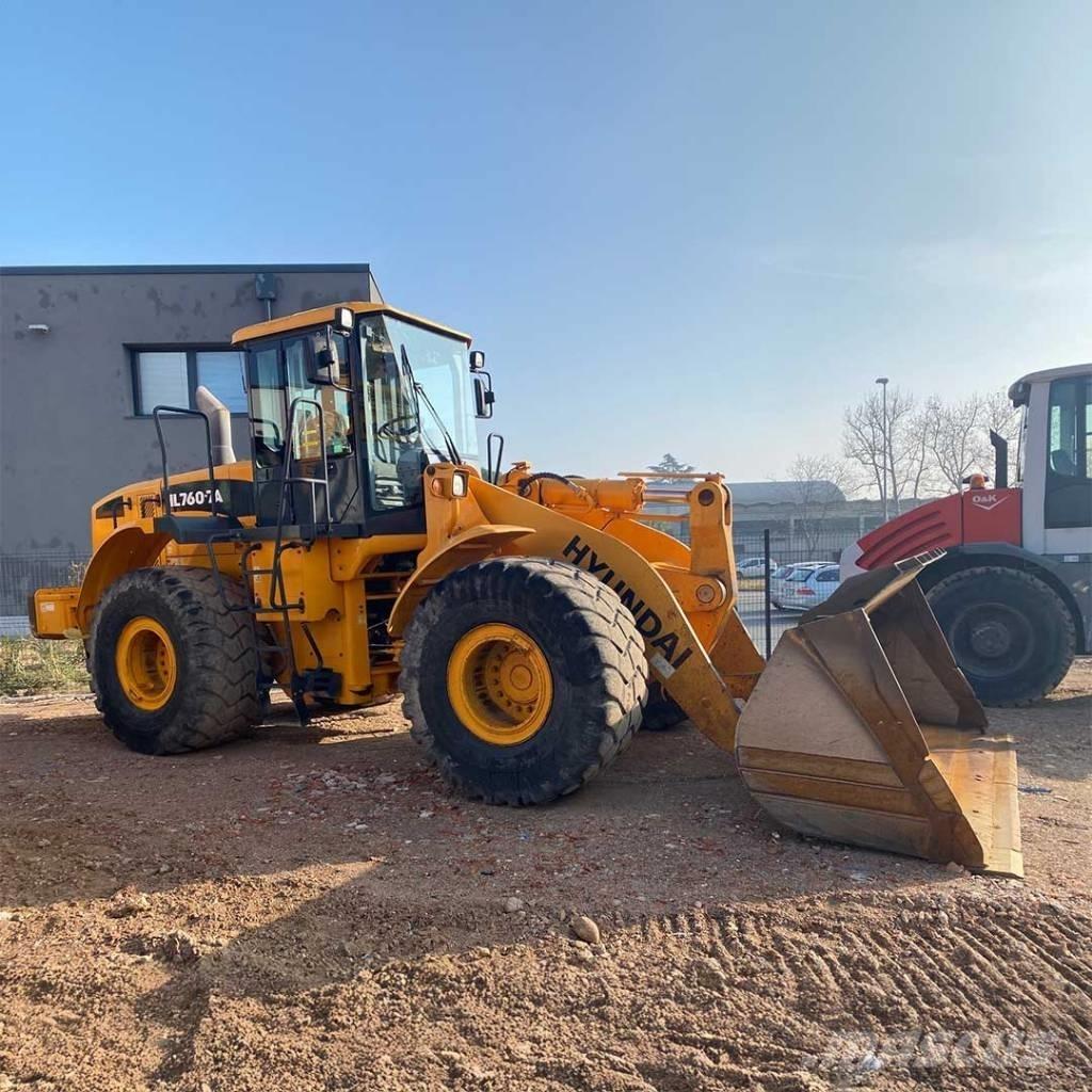 Hyundai HL760-7A Φορτωτές με λάστιχα (Τροχοφόροι)