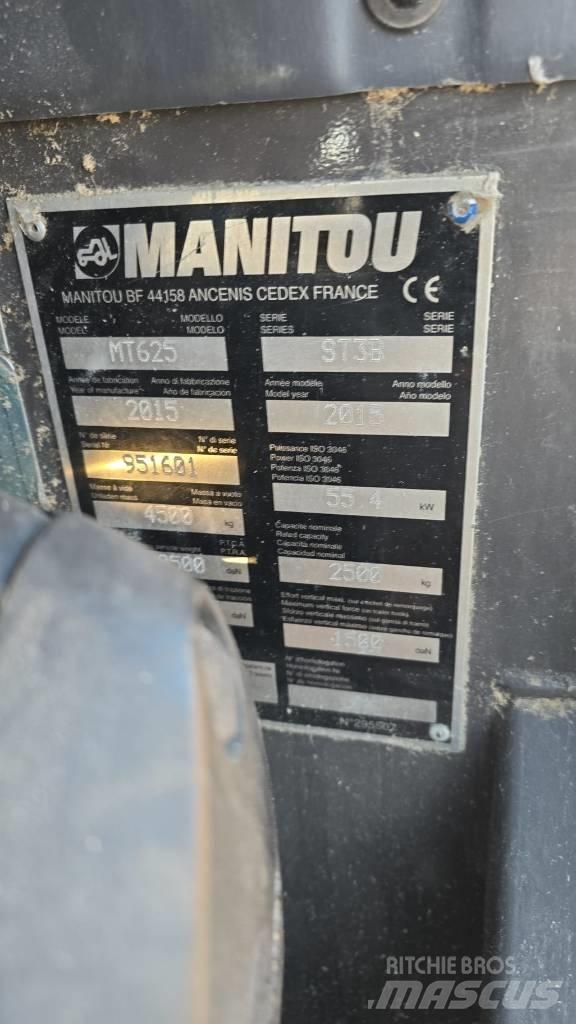 Manitou MT 625 Τηλεσκοπικοί ανυψωτές