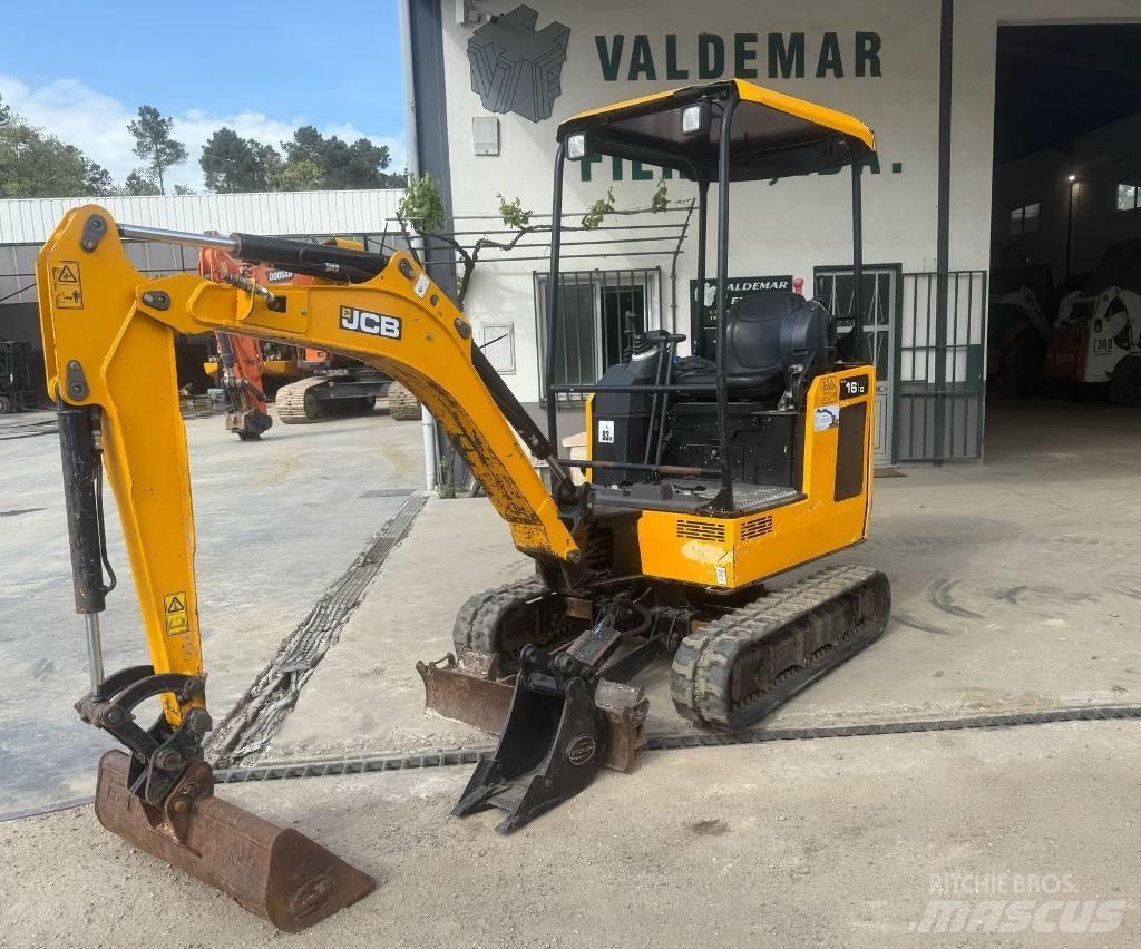 JCB 16 C-1 Εκσκαφάκι (διαβολάκι) < 7t