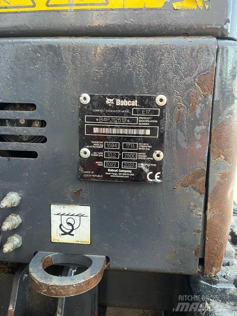 Bobcat E 17 Εκσκαφάκι (διαβολάκι) < 7t