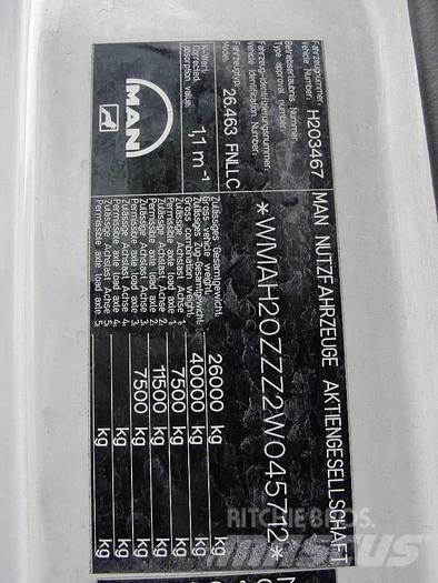 MAN 26.460 6X2 Λοιπές ρυμούλκες
