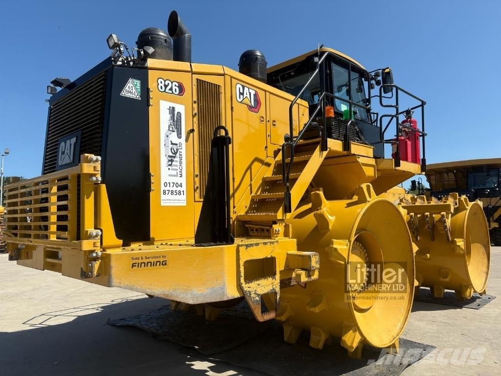 CAT 826 K Κύλινδροι συμπίεσης αποβλήτων