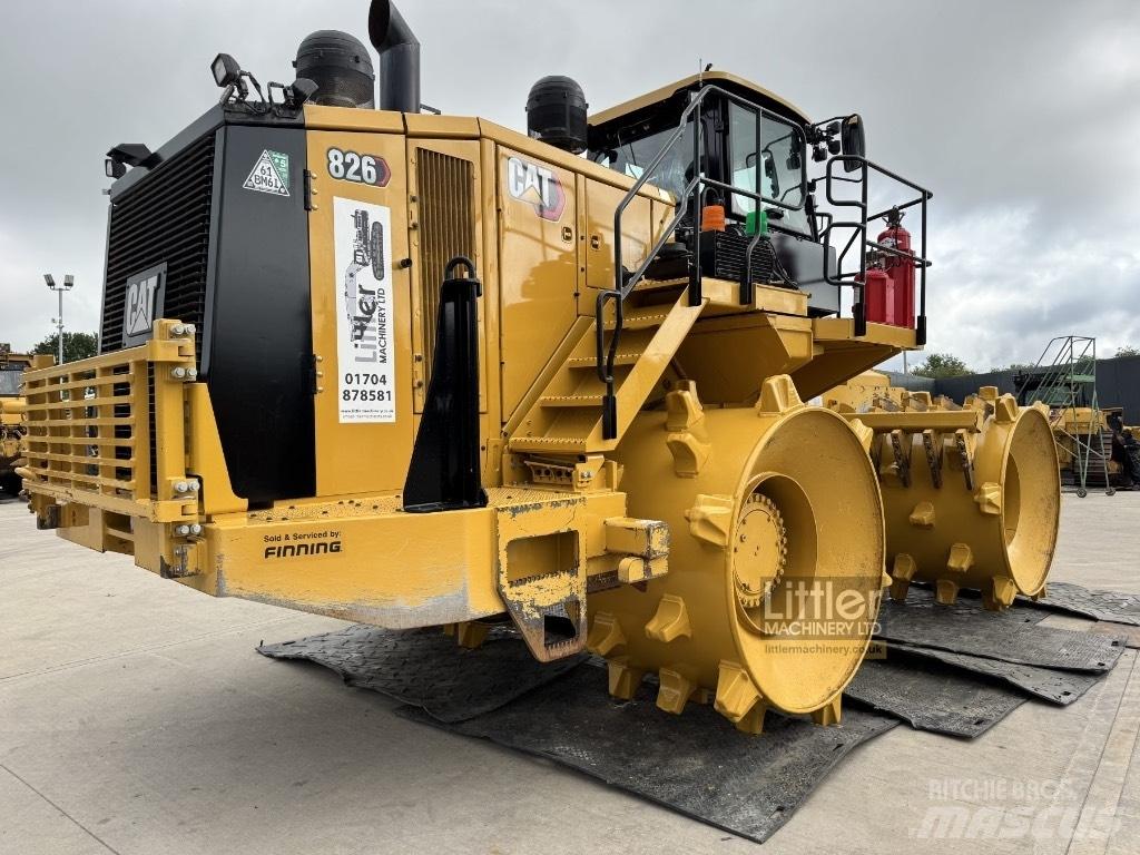 CAT 826 K Κύλινδροι συμπίεσης αποβλήτων