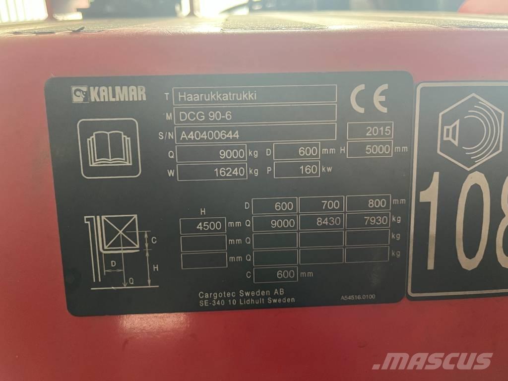 Kalmar DCG 90-6 Πετρελαιοκίνητα Κλαρκ