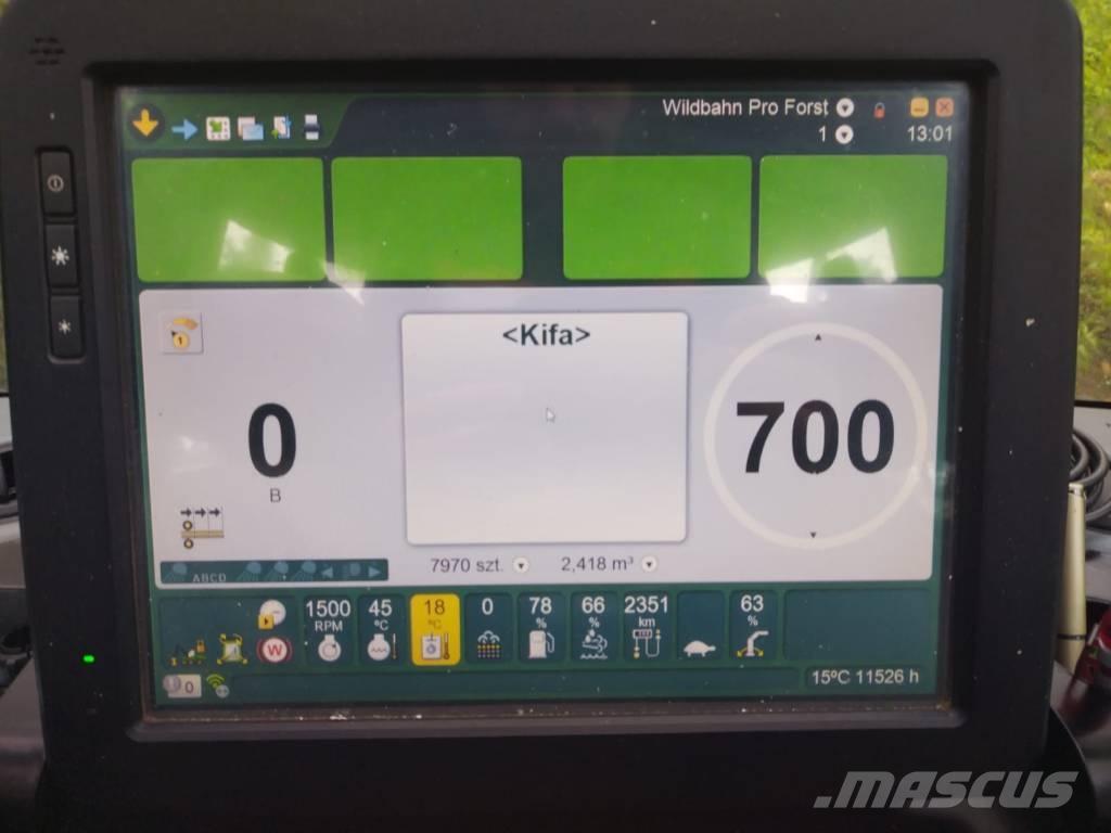 John Deere 1270 G Θεριζοαλωνιστικές μηχανές