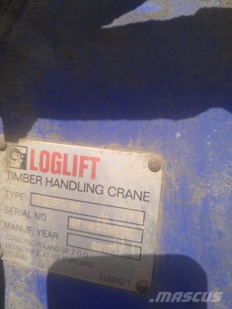 Loglift F118ST Γερανοί ξυλείας