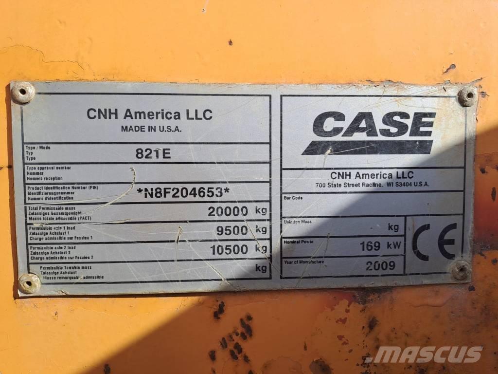 CASE 821 E XR Φορτωτές με λάστιχα (Τροχοφόροι)
