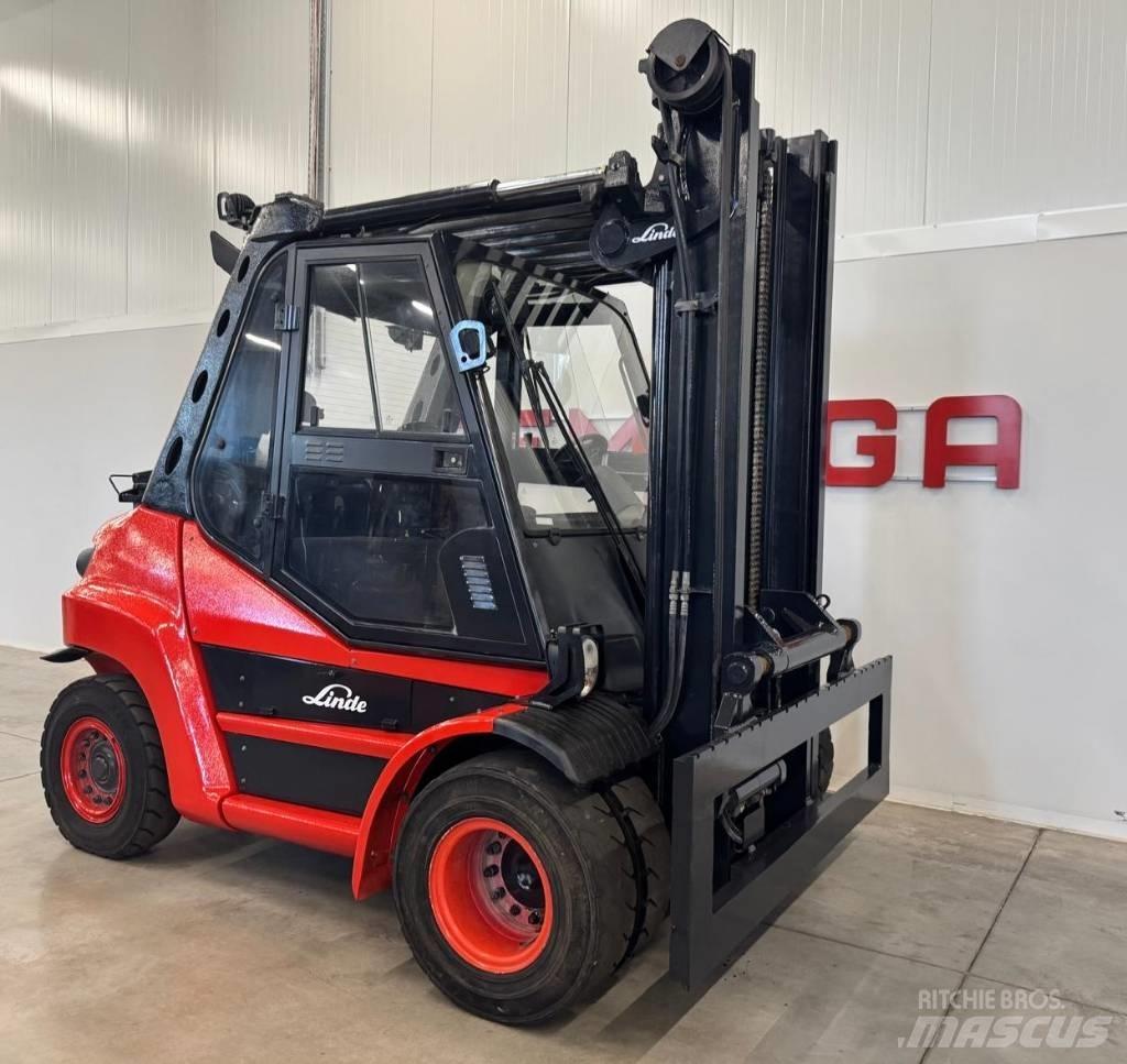 Linde 10728 - H60T Περονοφόρα ανυψωτικά κλαρκ με φυσικό αέριο LPG