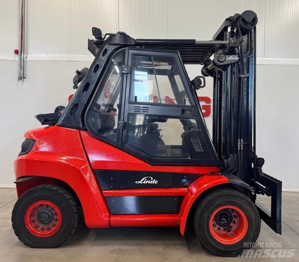 Linde 10728 - H60T Περονοφόρα ανυψωτικά κλαρκ με φυσικό αέριο LPG