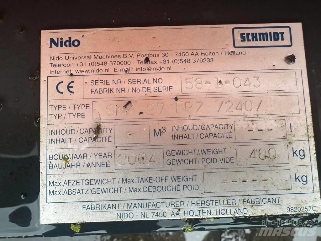 Nido SNK27 EPZ 240 Εκχιονιστήρες και χιονοδιώχτες
