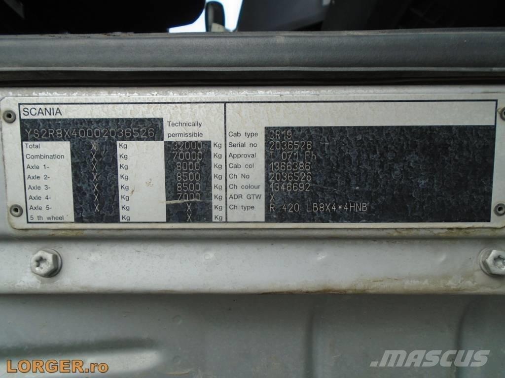 Scania R 420 Φορτηγά-Μπετονιέρες