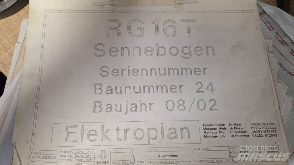 Bauer RTG 16T Δονούμενοι πασσαλομπήχτες