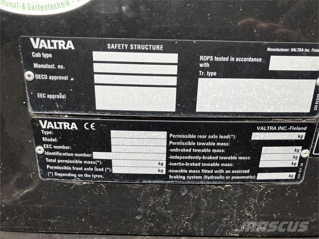 Valtra T174 Versu Τρακτέρ
