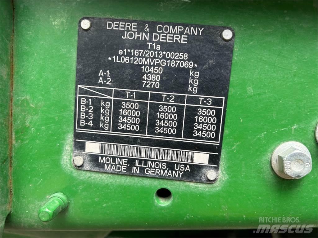 John Deere 6120M Τρακτέρ