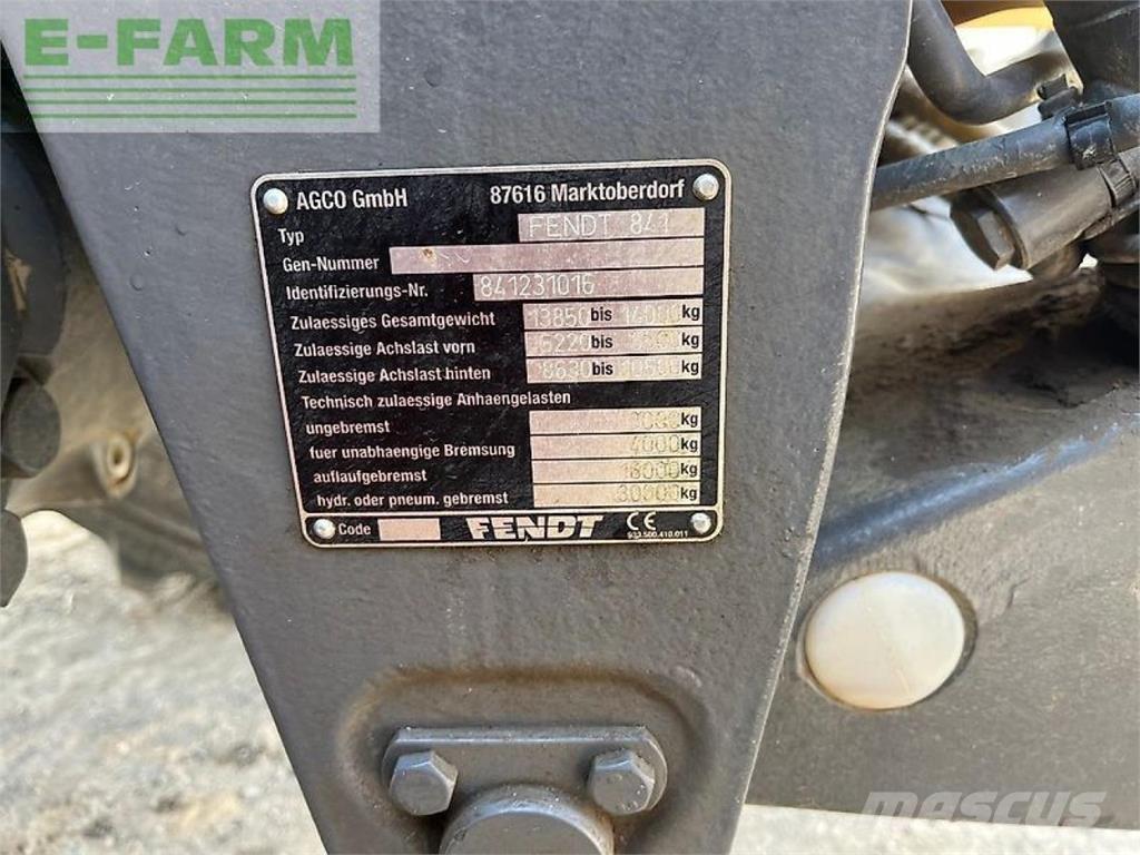 Fendt 826 vario Τρακτέρ