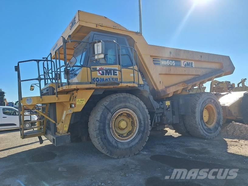 Komatsu HD605-7EO Άκαμπτα Dumper με ανατρεπόμενο κάδο