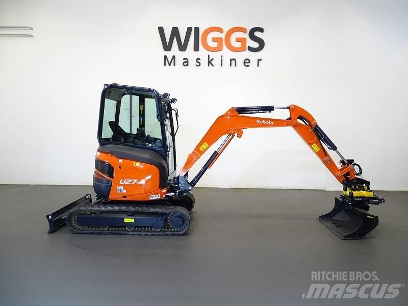 Kubota U 27-4 Εκσκαφάκι (διαβολάκι) < 7t