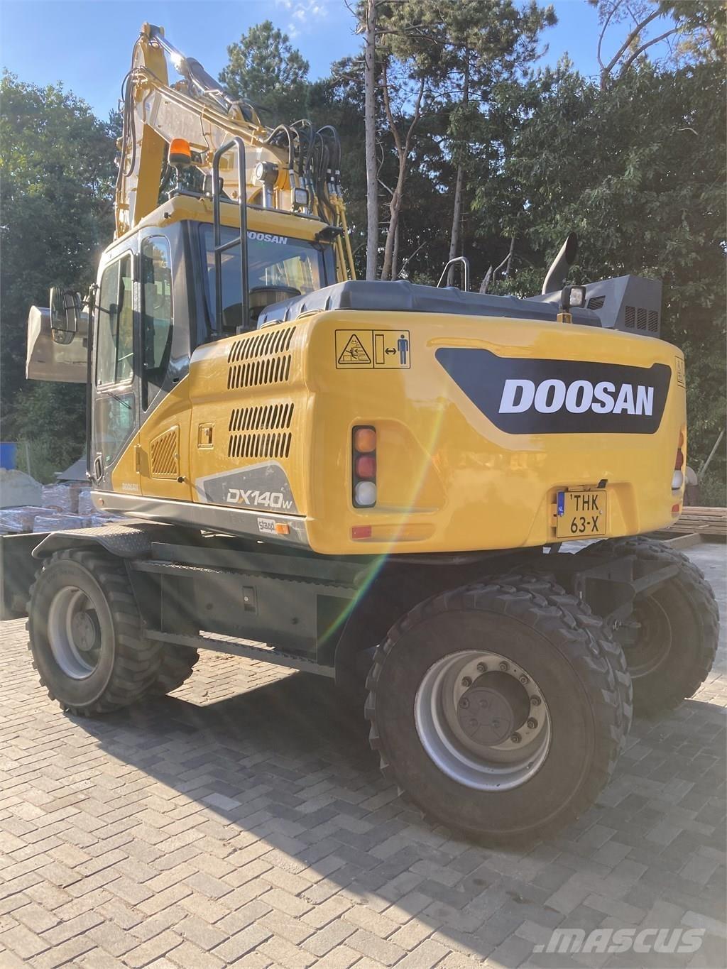 Doosan DX140W-5 Εκσκαφείς με τροχούς - λάστιχα