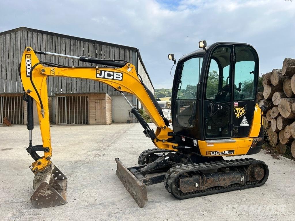 JCB 8026 CTS Εκσκαφάκι (διαβολάκι) < 7t