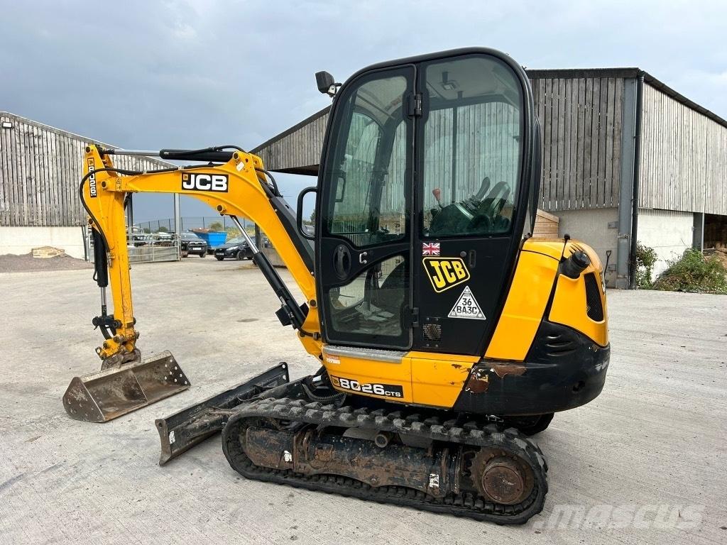 JCB 8026 CTS Εκσκαφάκι (διαβολάκι) < 7t