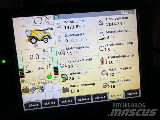 New Holland CR10.90 Θεριζοαλωνιστικές μηχανές