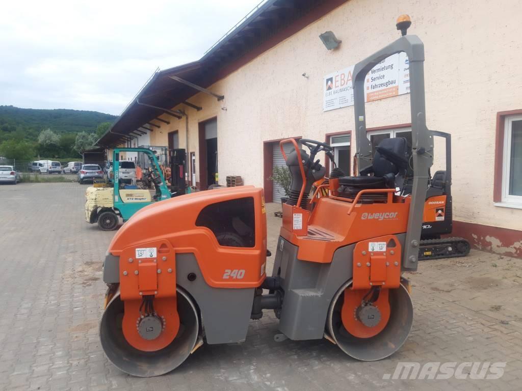 Weycor AW240 Οδοστρωτήρες διπλού κυλίνδρου