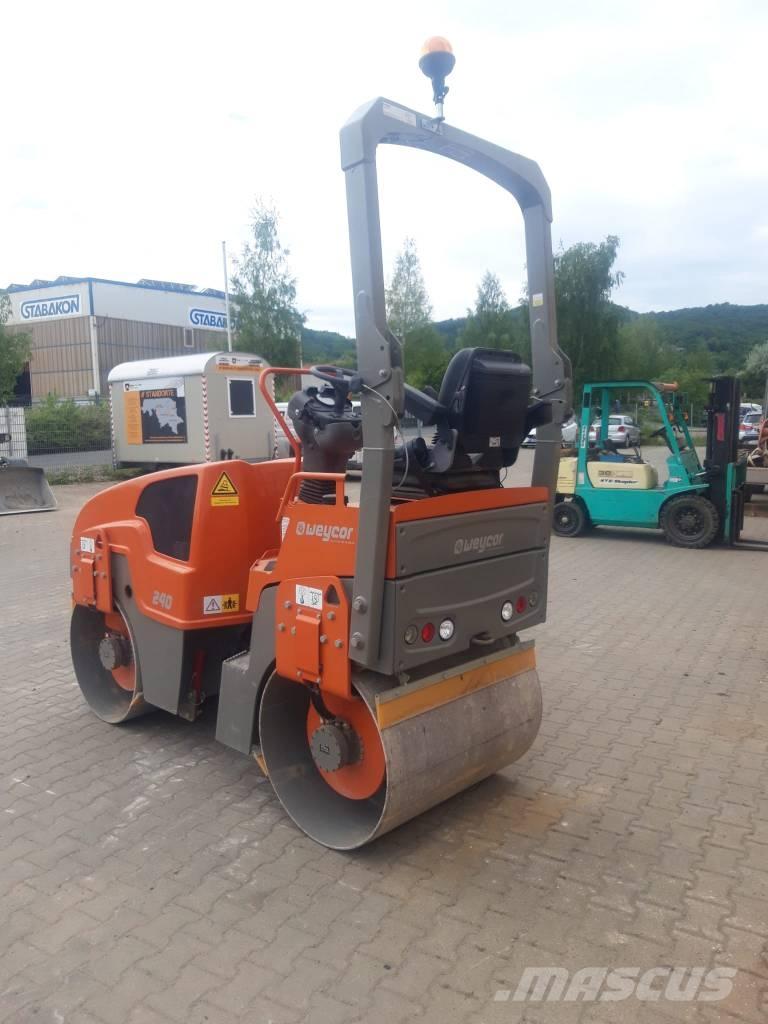 Weycor AW240 Οδοστρωτήρες διπλού κυλίνδρου