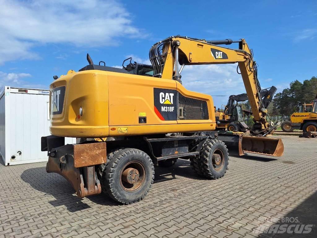 CAT M 318 F Εκσκαφείς με τροχούς - λάστιχα
