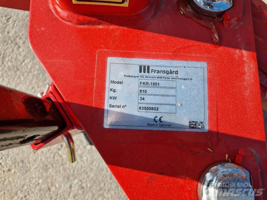 Fransgård FKR1501 Λοιπός εξοπλισμός συγκομιδής χορτονομής