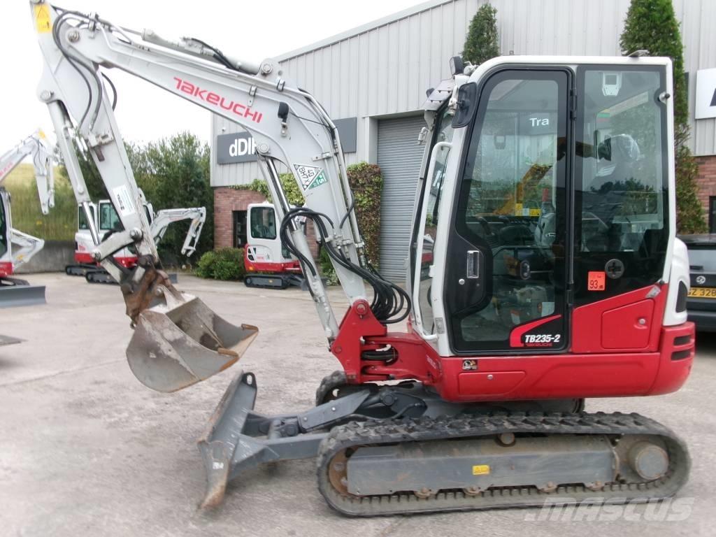 Takeuchi TB235-2 Εκσκαφάκι (διαβολάκι) < 7t