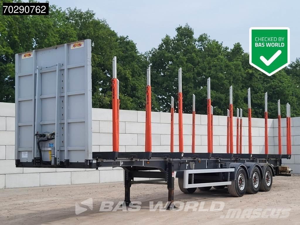 A&D LPRS24 3 axles Ημιρυμούλκες ξυλείας
