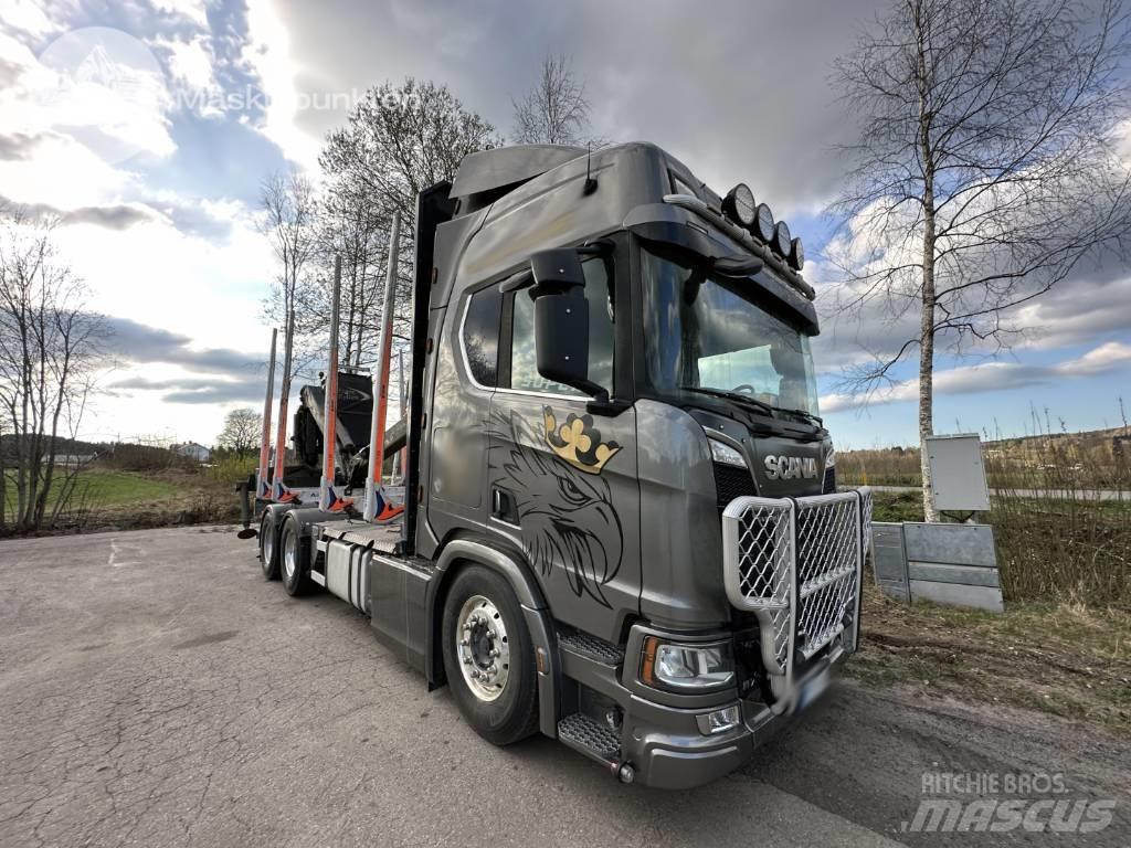 Scania R 730 Φορτηγά ξυλείας