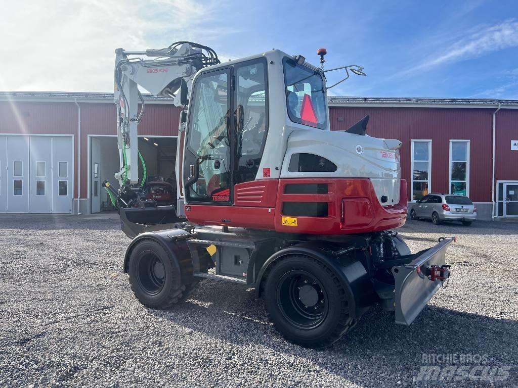 Takeuchi TB 395 W Εκσκαφείς με τροχούς - λάστιχα