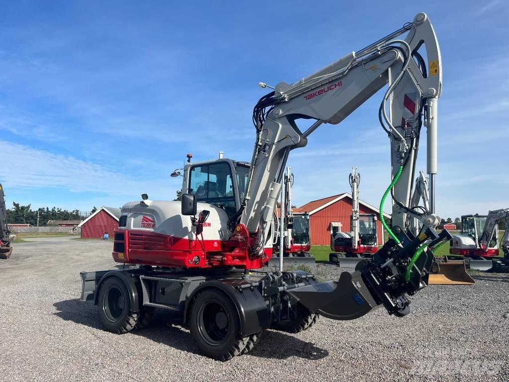 Takeuchi TB 395 W Εκσκαφείς με τροχούς - λάστιχα
