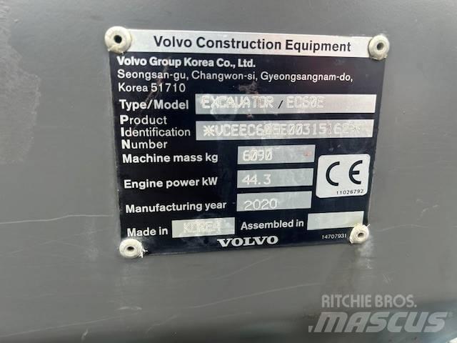 Volvo EC 60 E Εκσκαφάκι (διαβολάκι) < 7t
