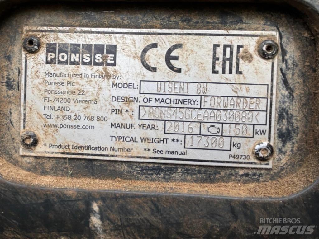 Ponsse Wisent Μεταφορείς ξυλείας