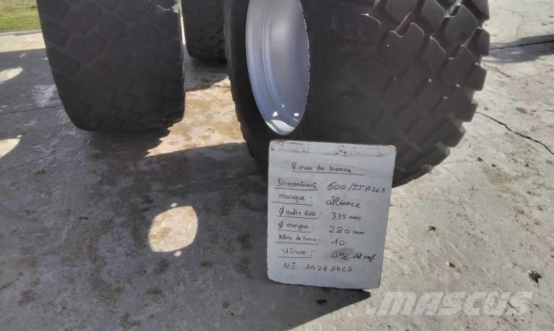 Alliance 600/55R26.5 Ελαστικά και ζάντες