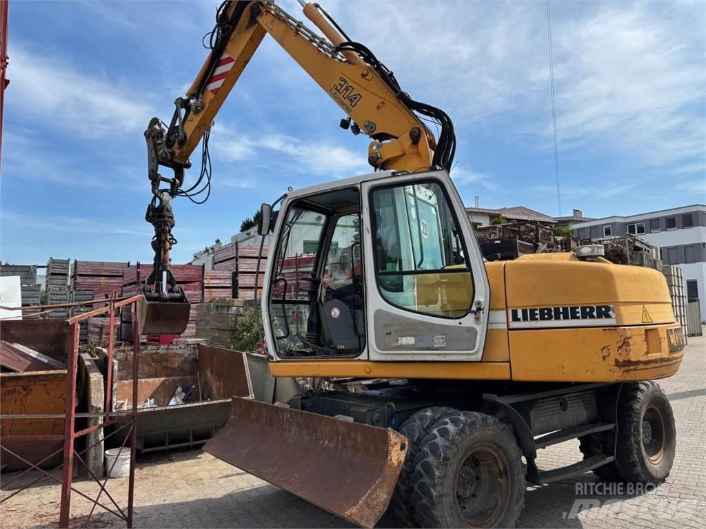 Liebherr A 314 Εκσκαφείς με τροχούς - λάστιχα