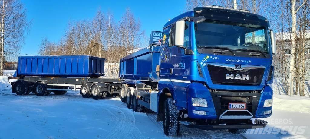 MAN TGX 35.580 Φορτηγά Ανατροπή